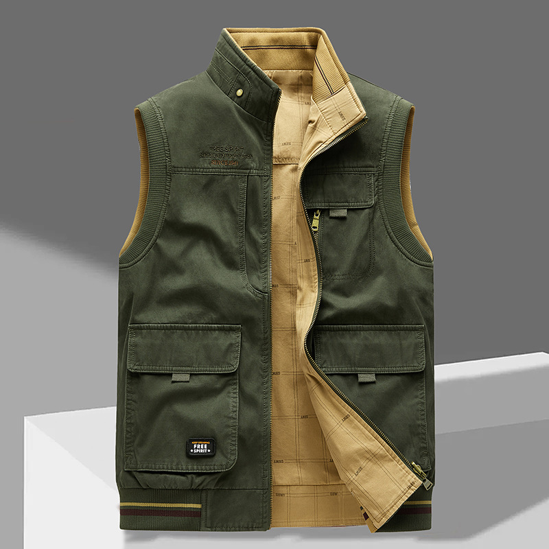 Atlas | Gilet Homme Bicolore Élégant