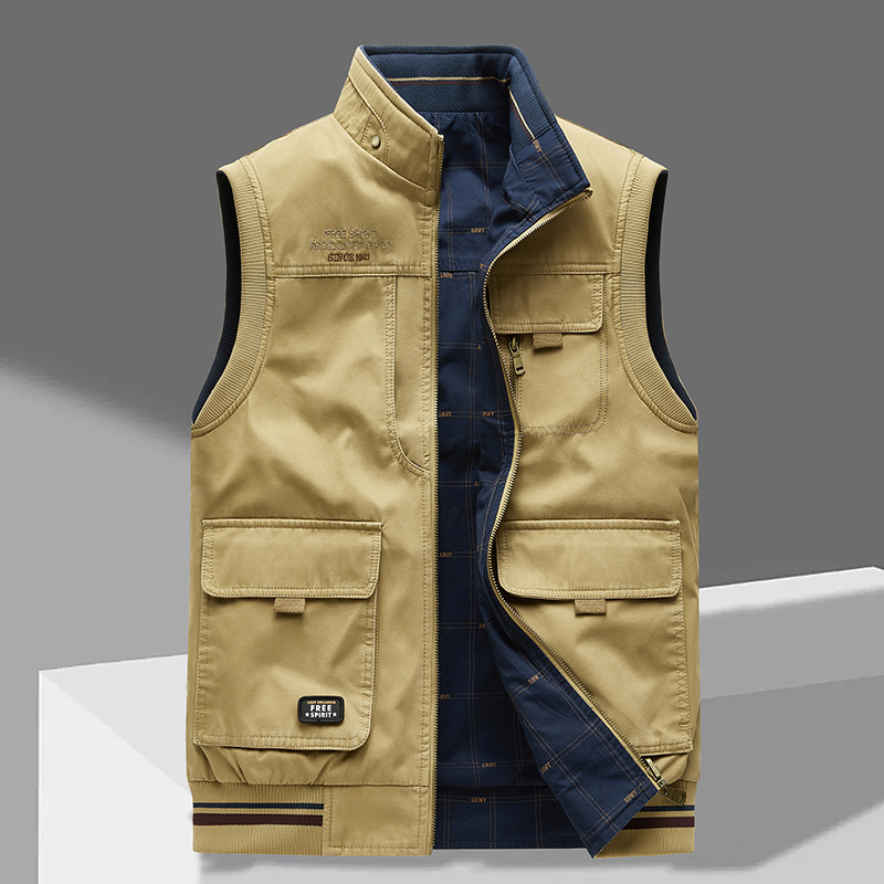 Atlas | Gilet Homme Bicolore Élégant
