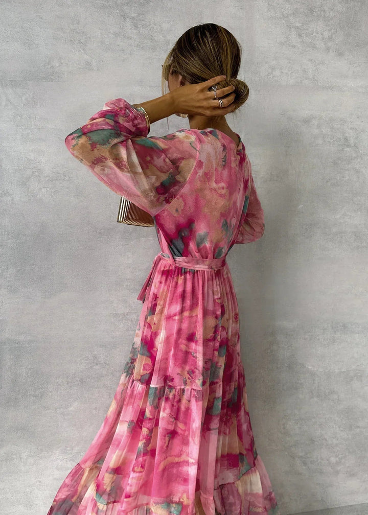 PAULENE | Floral Dress