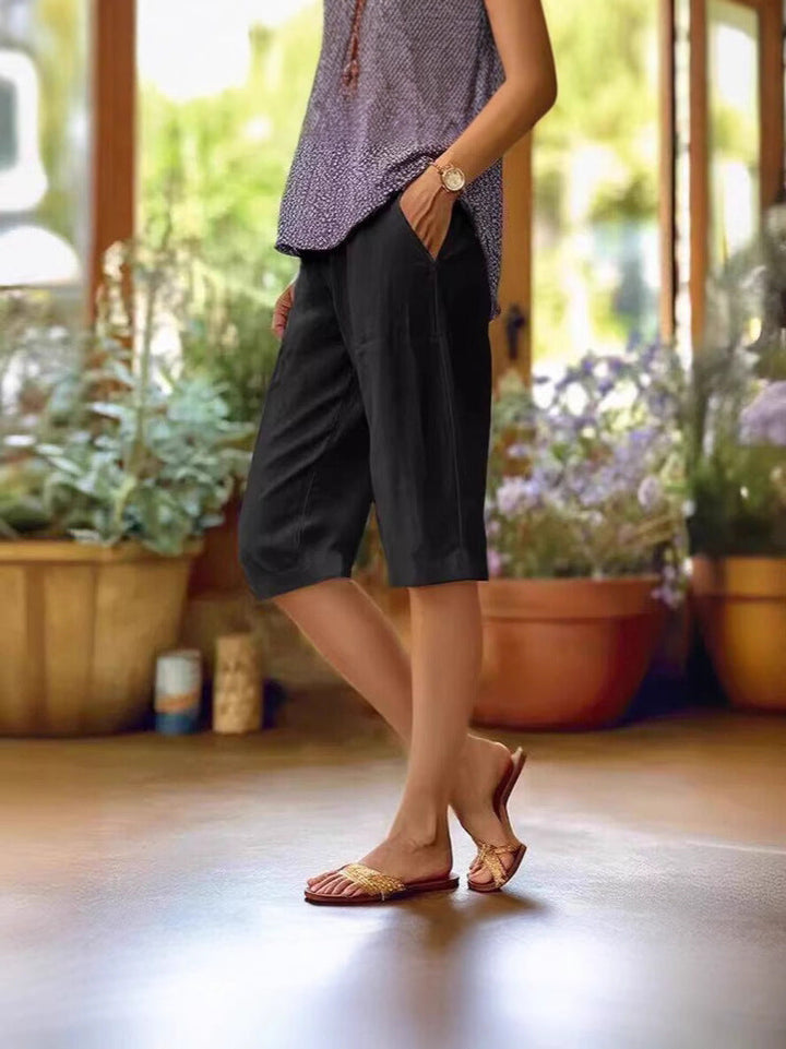 DAWN | Effortless Straight Leg Shorts