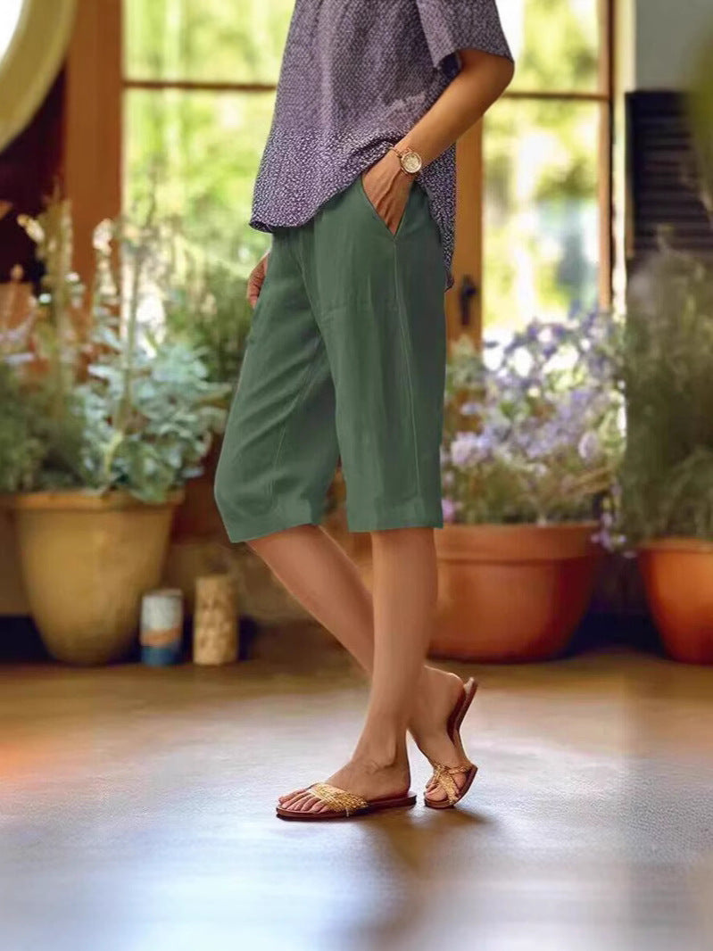 DAWN | Effortless Straight Leg Shorts