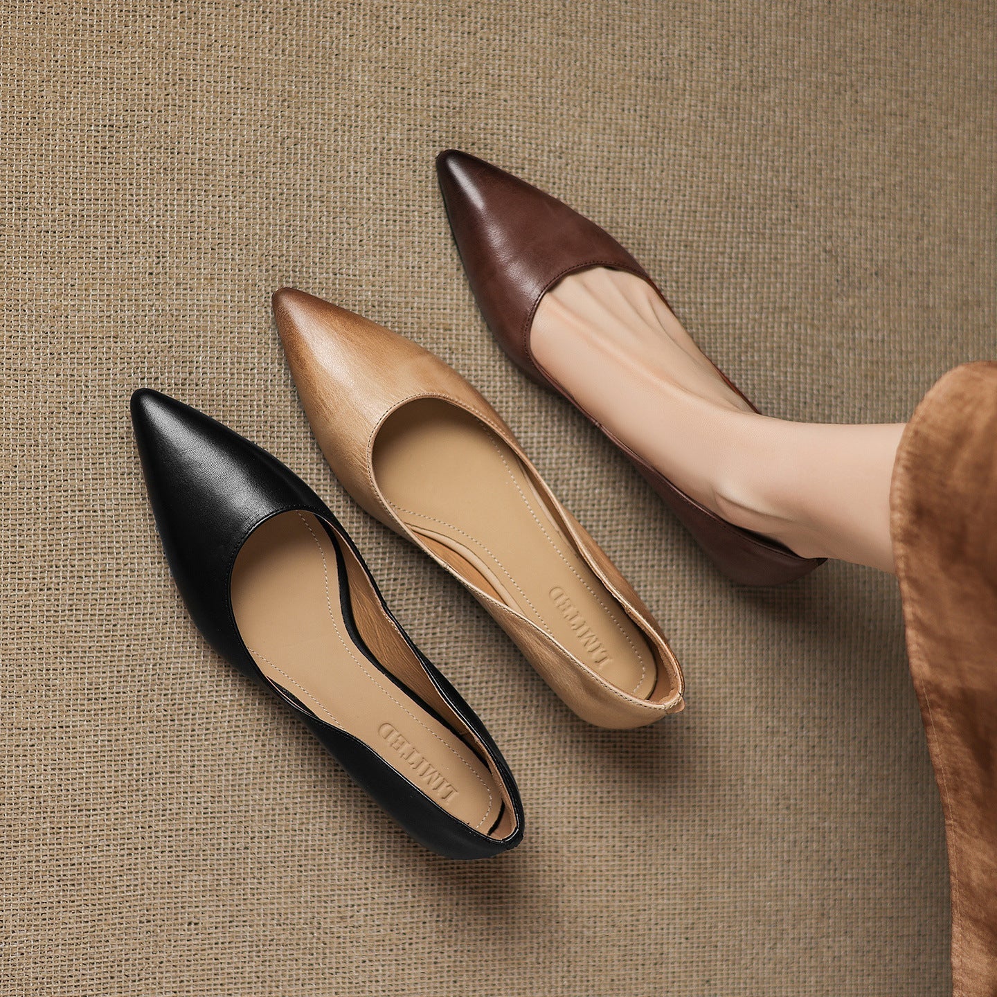 Arla | Ballerines Cuir Premium