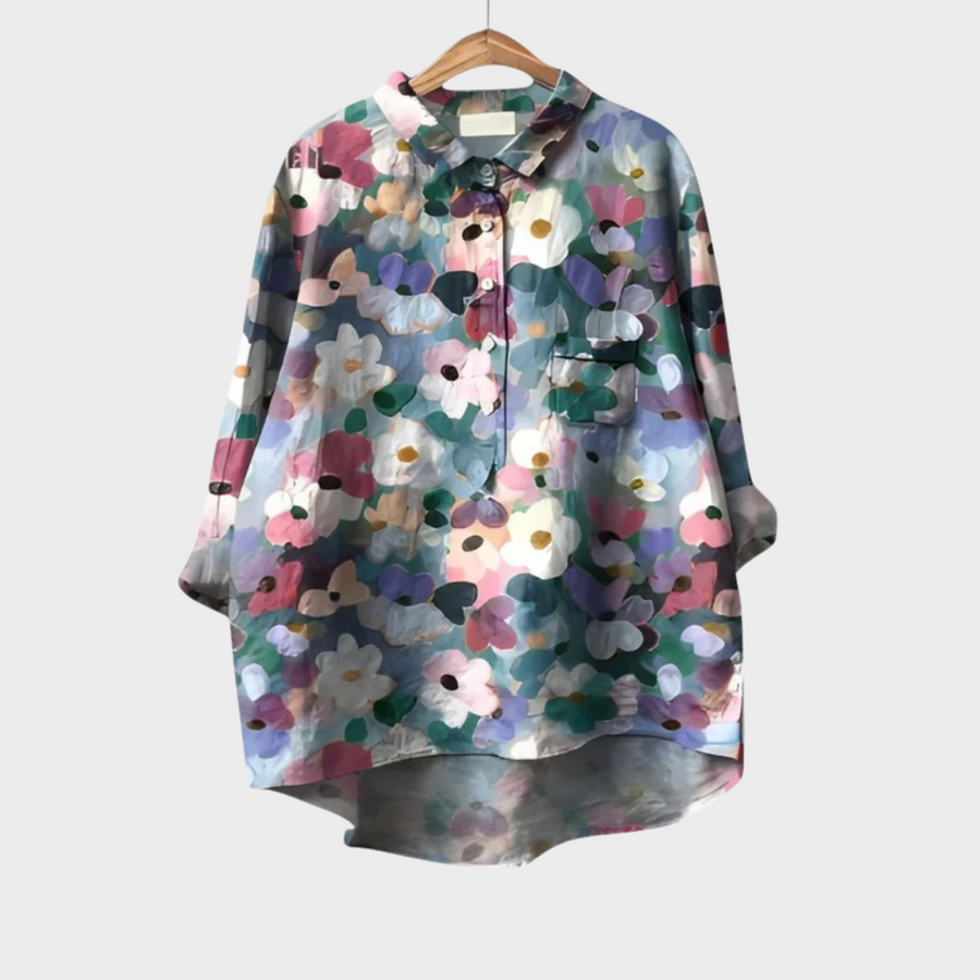 Elise | Chemise Colorée Esprit Créatif
