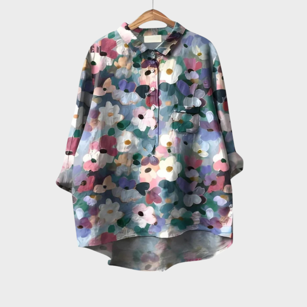 Elise | Chemise Colorée Esprit Créatif