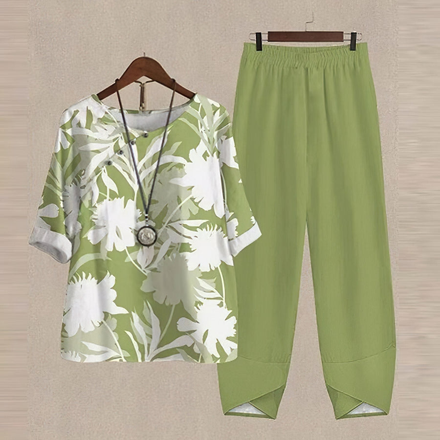 Lilou | Ensemble Chemise & Pantalon Chic Confort