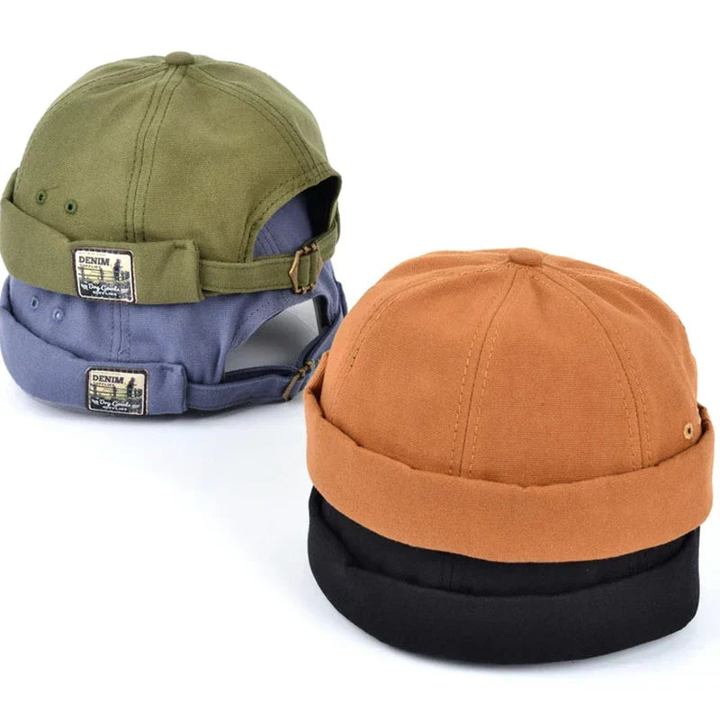 Albert | Casquette Coton Docker Vintage
