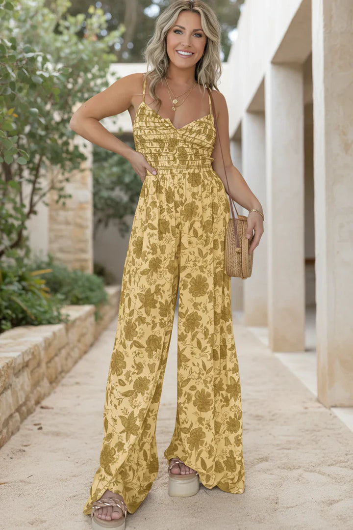 HARPER | Floral Wide-Leg Jumpsuit