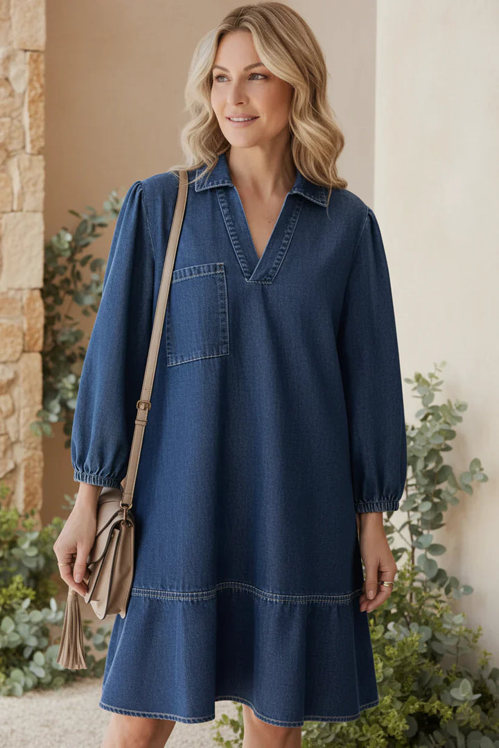 CYNTHIA | Relaxed Denim Dress