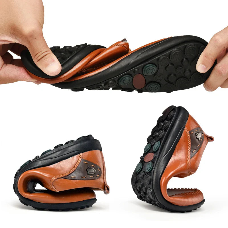 Pierre | Mocassins En Cuir Confort Premium