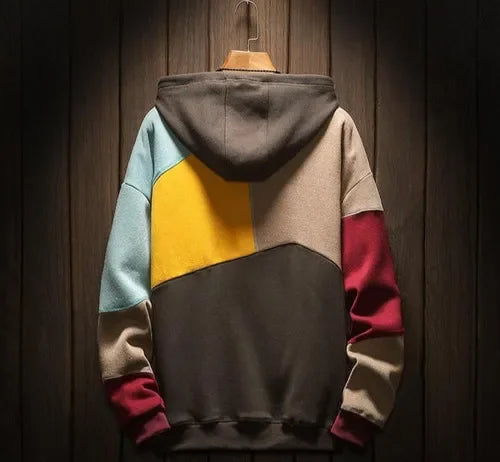 Sylvain | Sweat À Capuche Blocs de Couleur