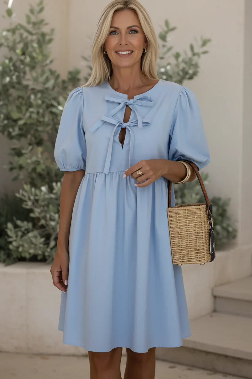 AMINA | Airy Tie Dress