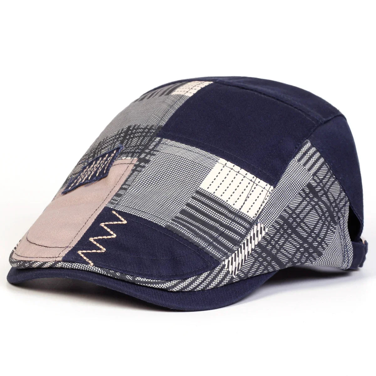 Raoul | Casquette Coton Patchwork