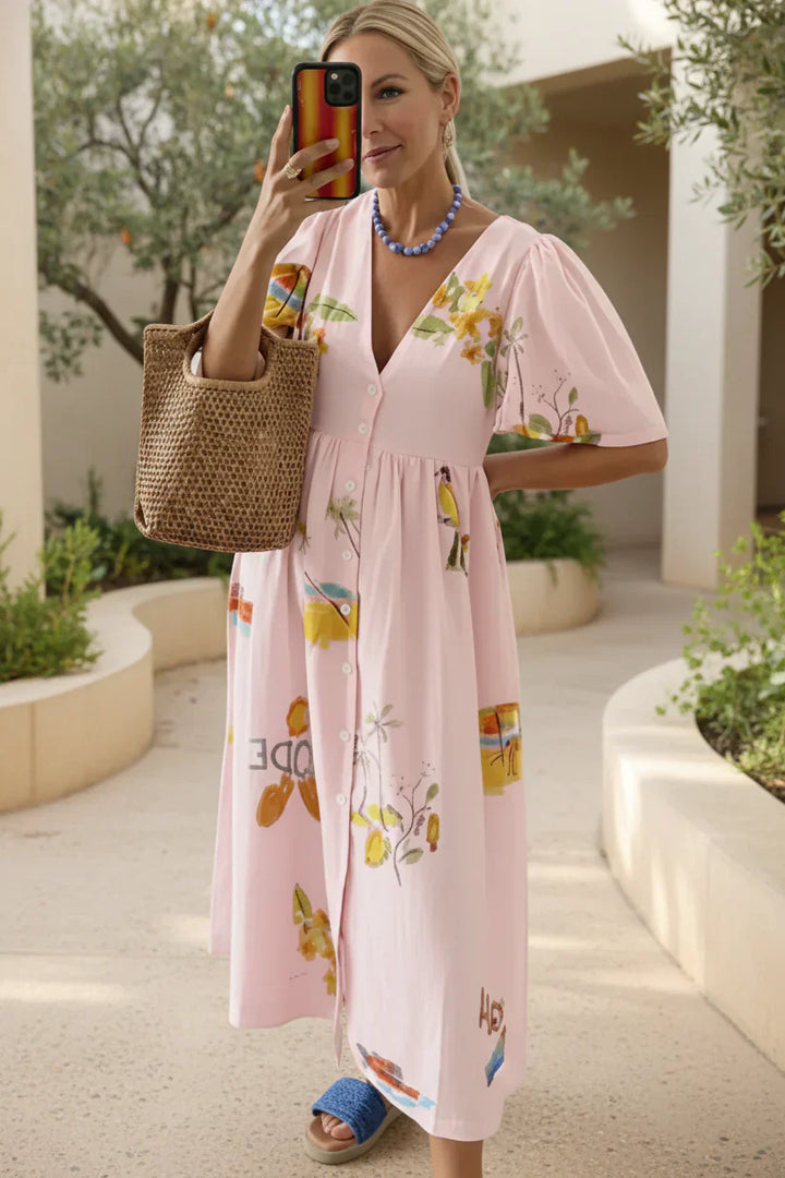 MAEVE | Garden Breeze Midi Dress