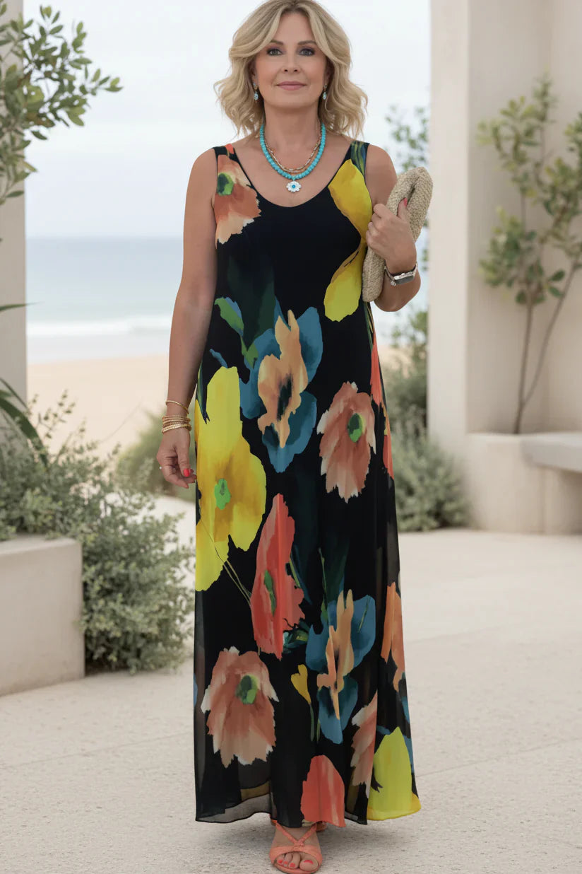 JOLENE | Floral Maxi Dress