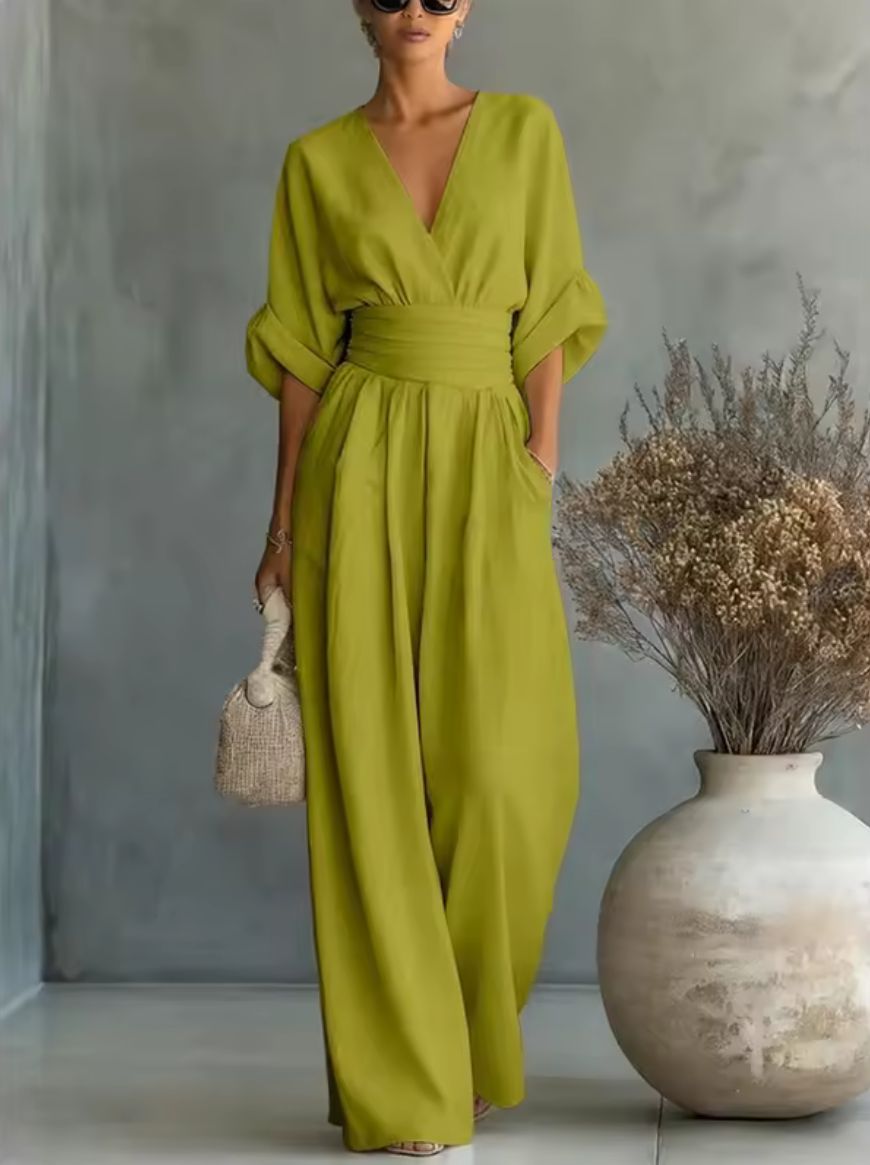RISEL | Jumpsuit to Feel Comfortable and Polished on Your Day.