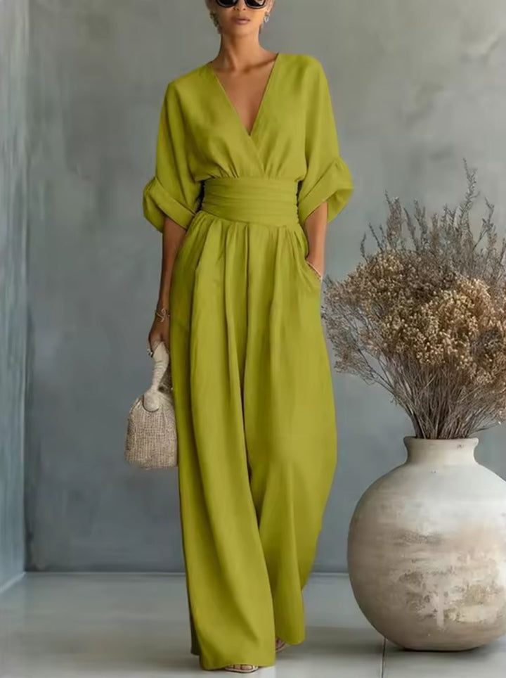 RISEL | Jumpsuit to Feel Comfortable and Polished on Your Day.