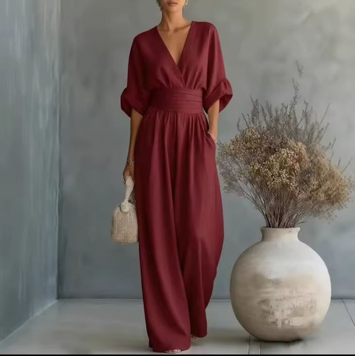 RISEL | Jumpsuit to Feel Comfortable and Polished on Your Day.