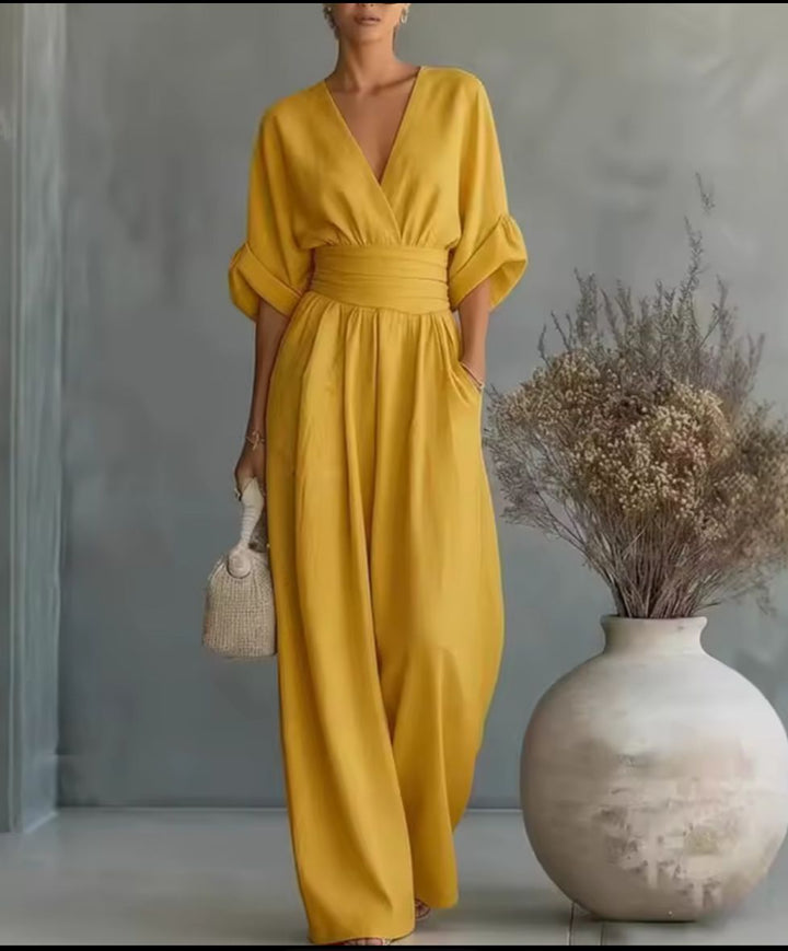 RISEL | Jumpsuit to Feel Comfortable and Polished on Your Day.