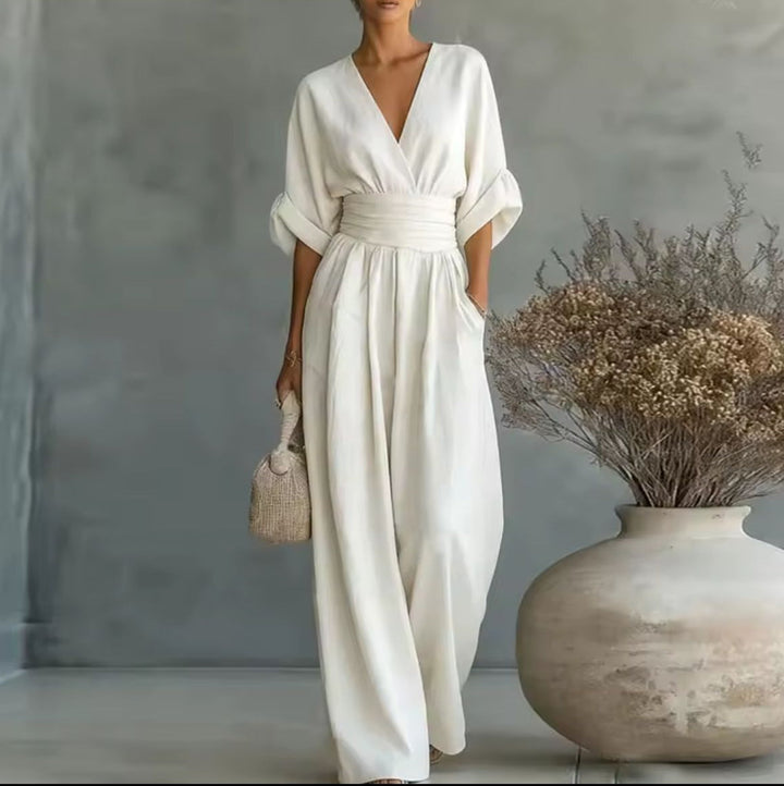 RISEL | Jumpsuit to Feel Comfortable and Polished on Your Day.