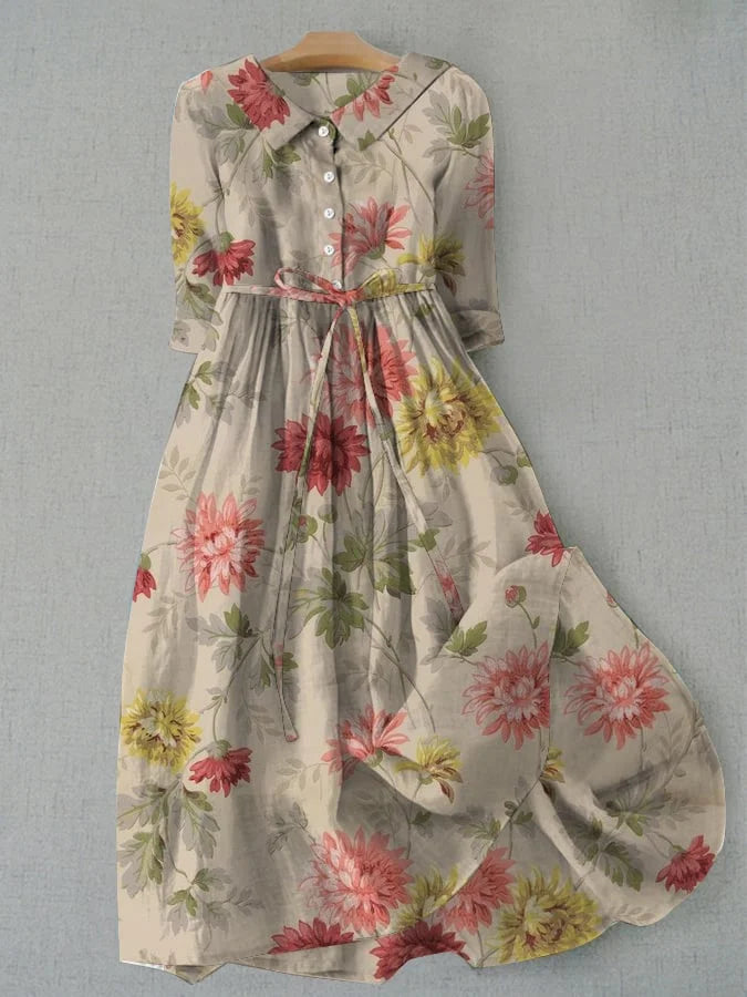Estelle | Robe Fleurs Sauvages Subtiles