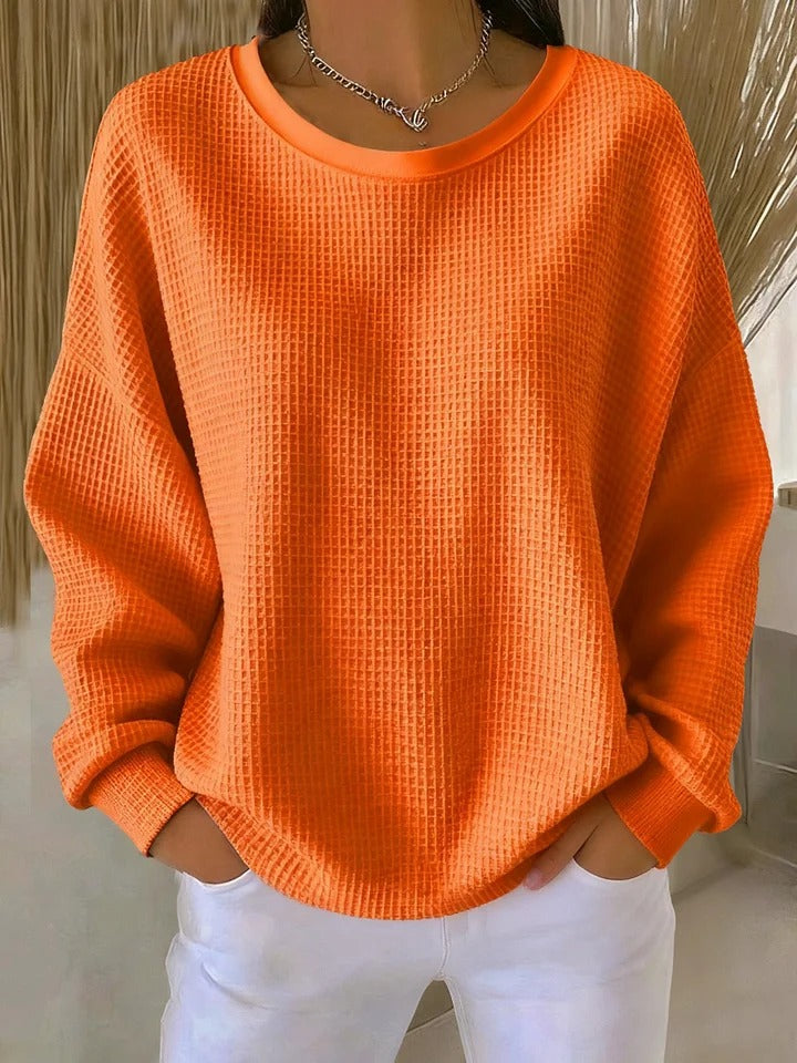 ISABELLE | Waffle Knit Sweater