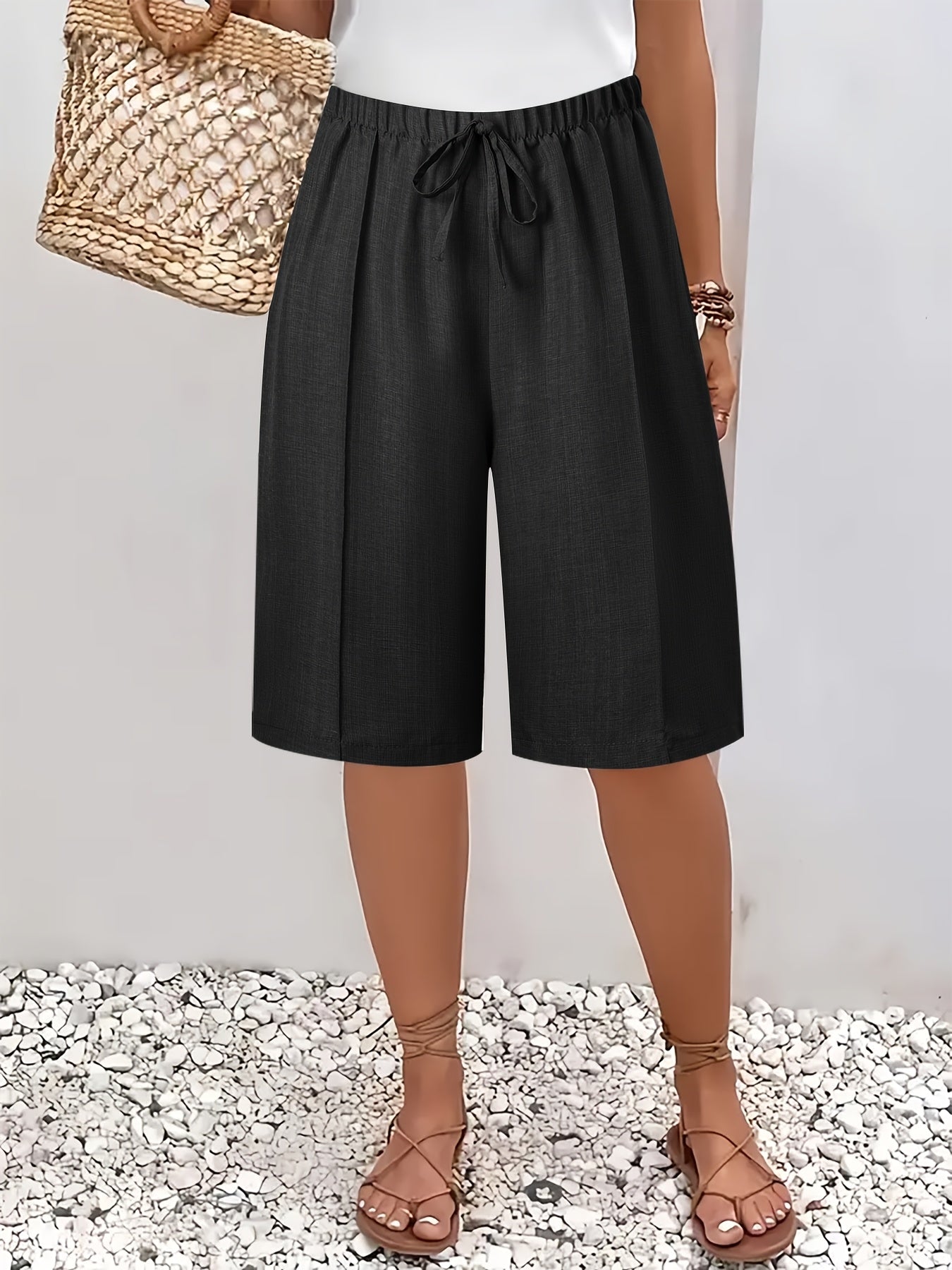 Béatrice | Short Élégant Confort Lin