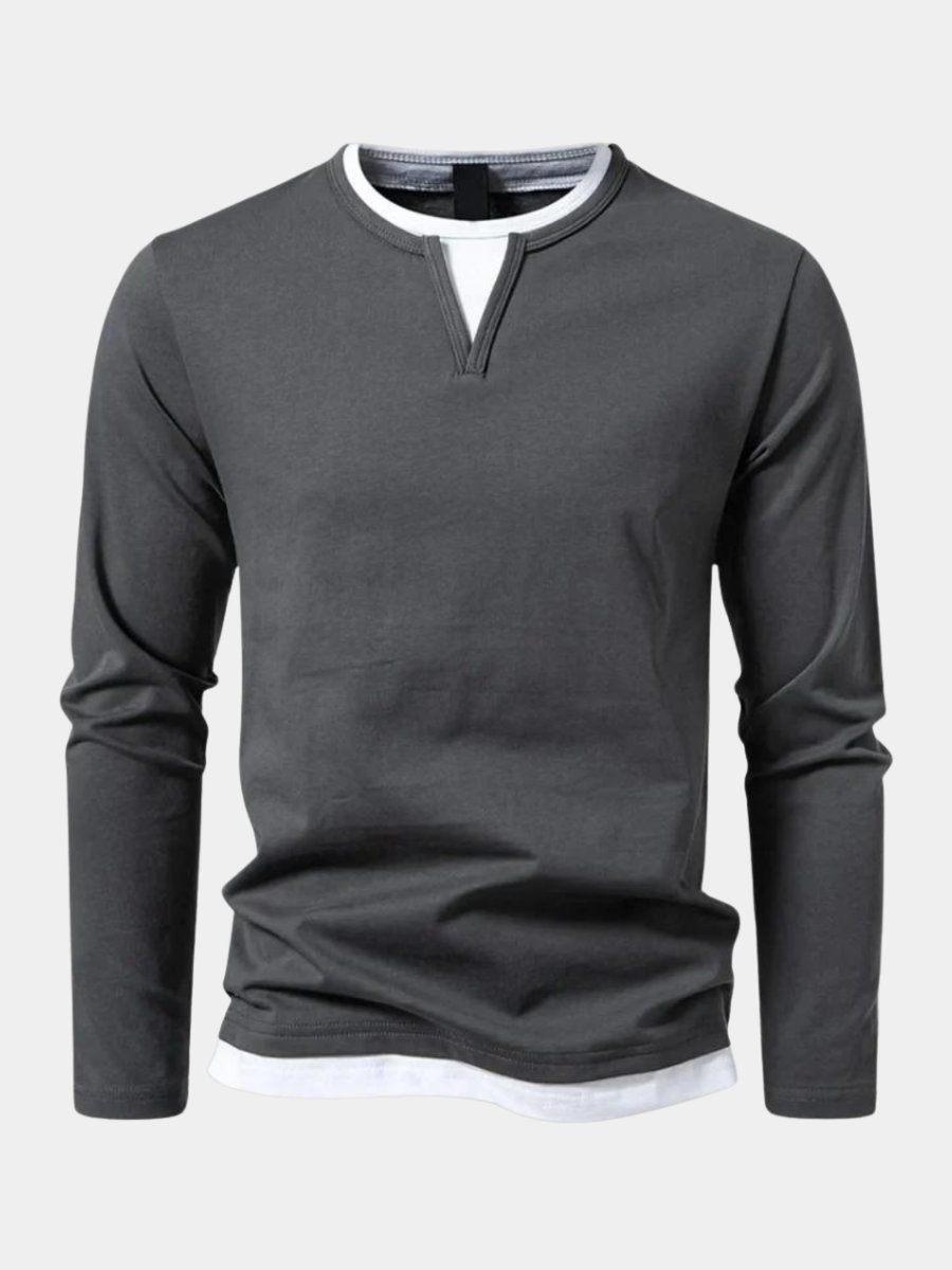 David | Maille Col V Premium