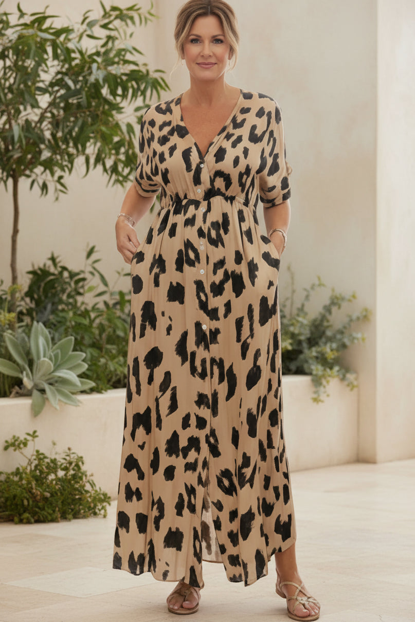 BONNIE | Stylish Leopard Dress