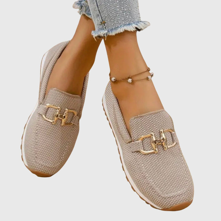 LAYLA | Horsebit Detail Comfort Real Leather Loafers
