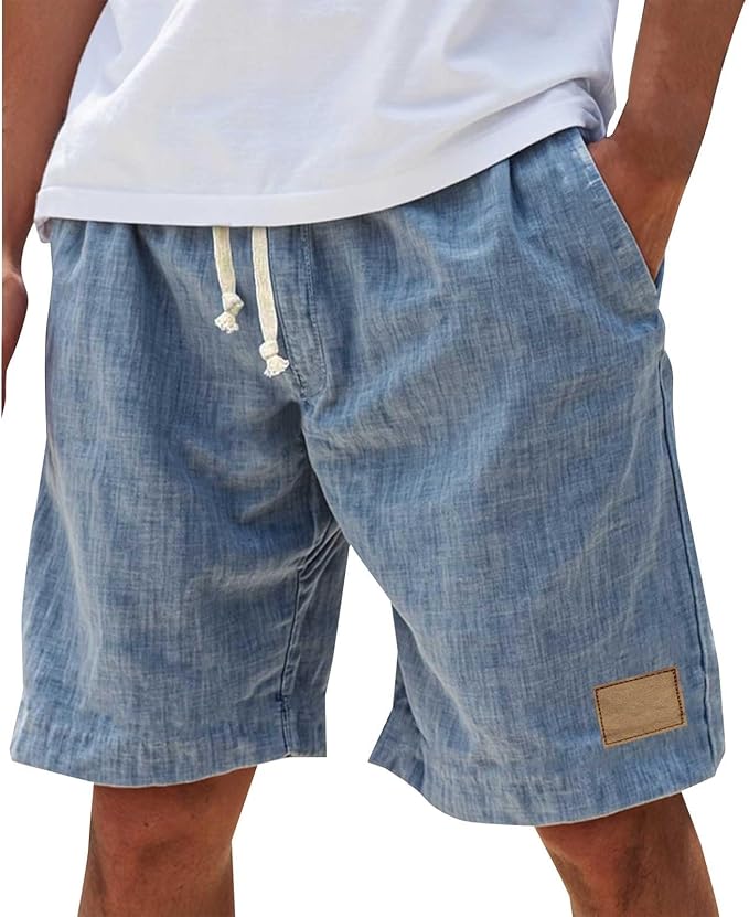Lucas | Short Été en Coton À Lacets
