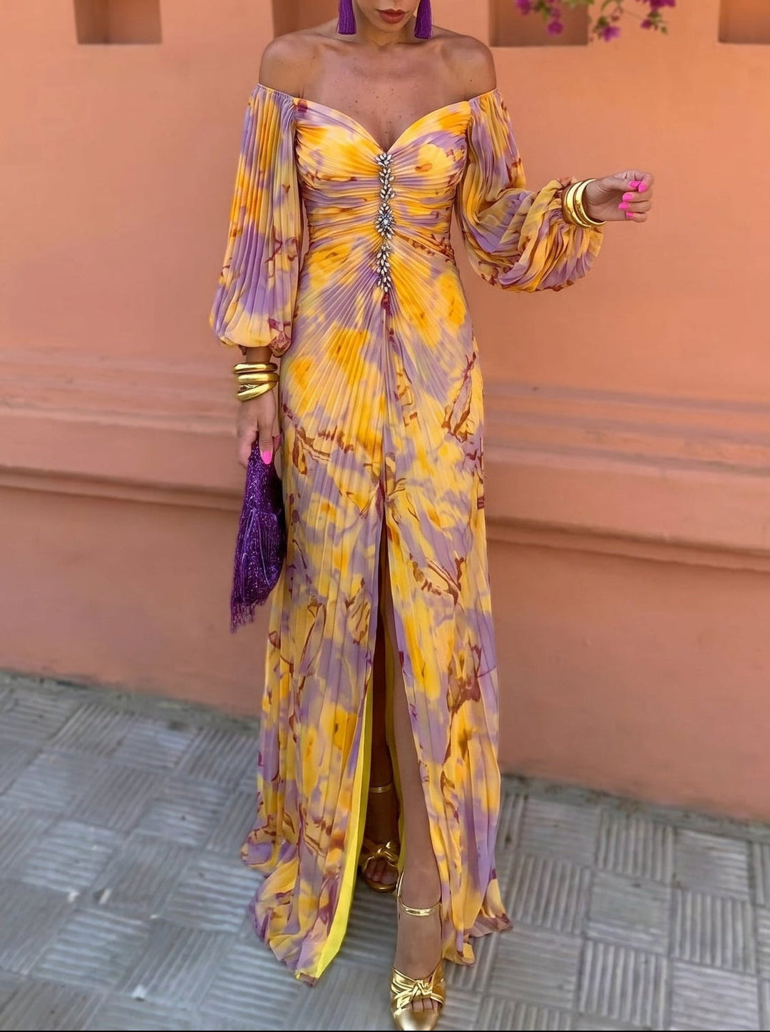 GREGORIA | Floral Maxi Dress