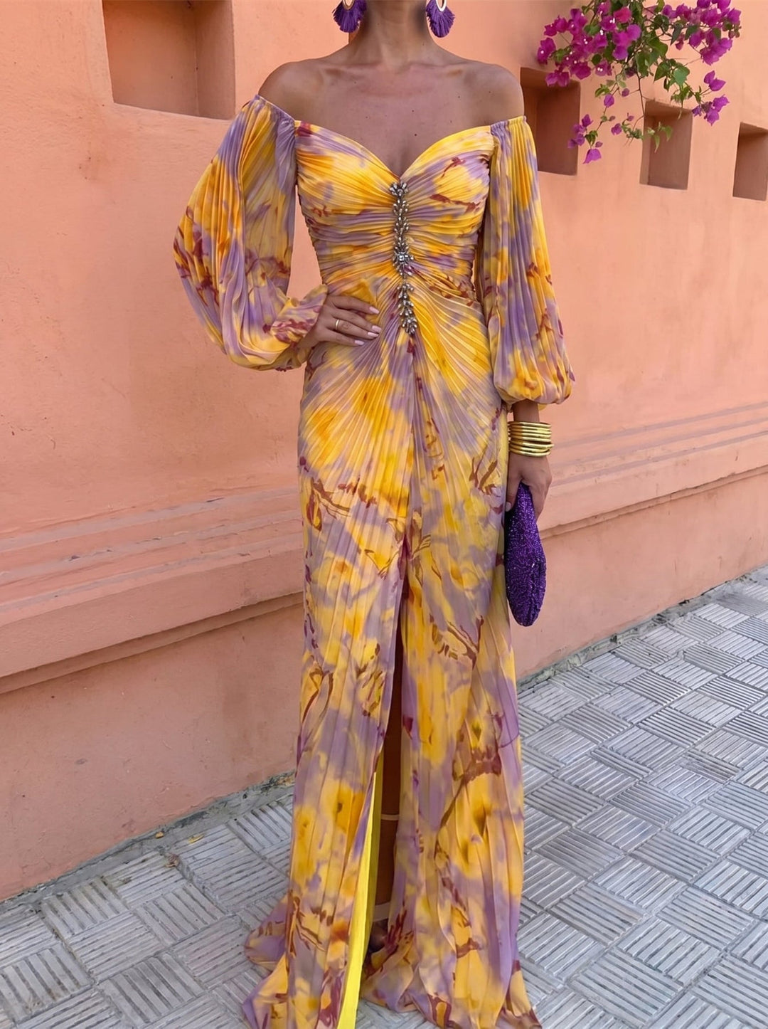 GREGORIA | Floral Maxi Dress
