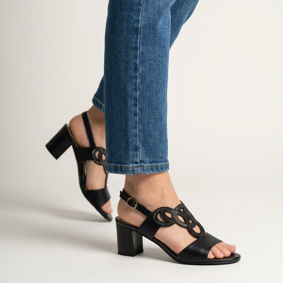 GINA | Comfortable Women's Sandal with Heel