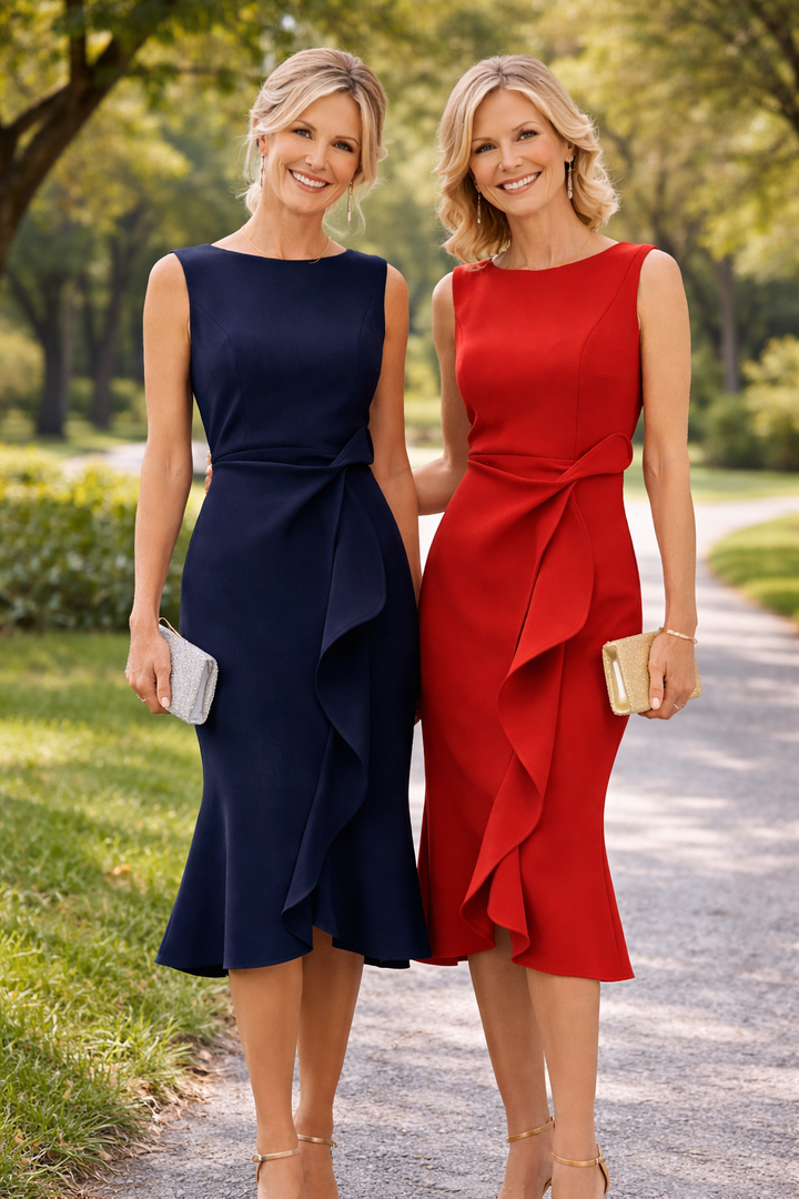 DARLENE | Elegant Midi Dress