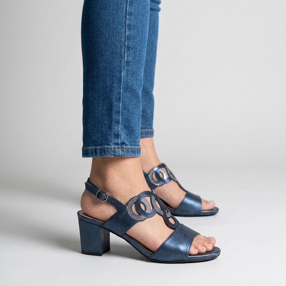 GINA | Comfortable Women's Sandal with Heel
