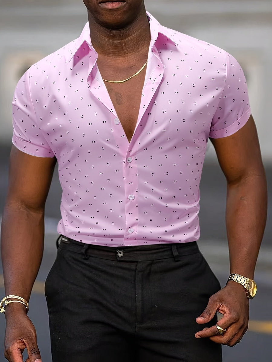 Giulio | Chemise Été Imprimée Légère