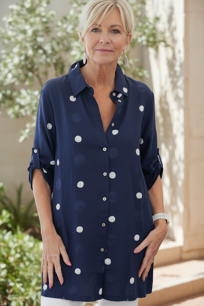 THEODORA | Dot Shirt