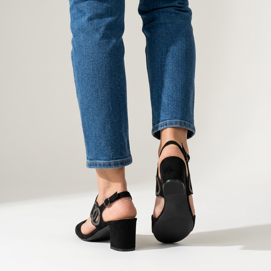 GINA | Comfortable Women's Sandal with Heel