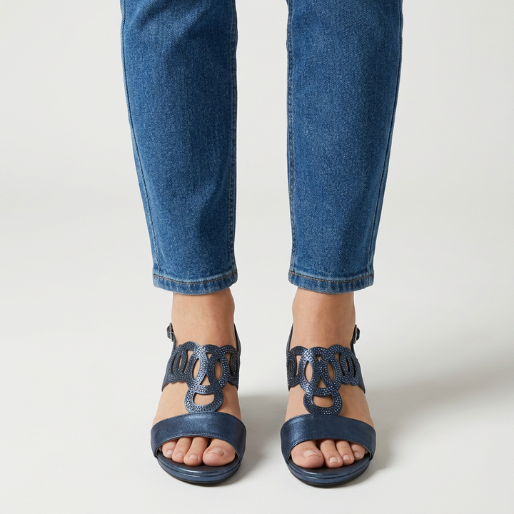 GINA | Comfortable Women's Sandal with Heel