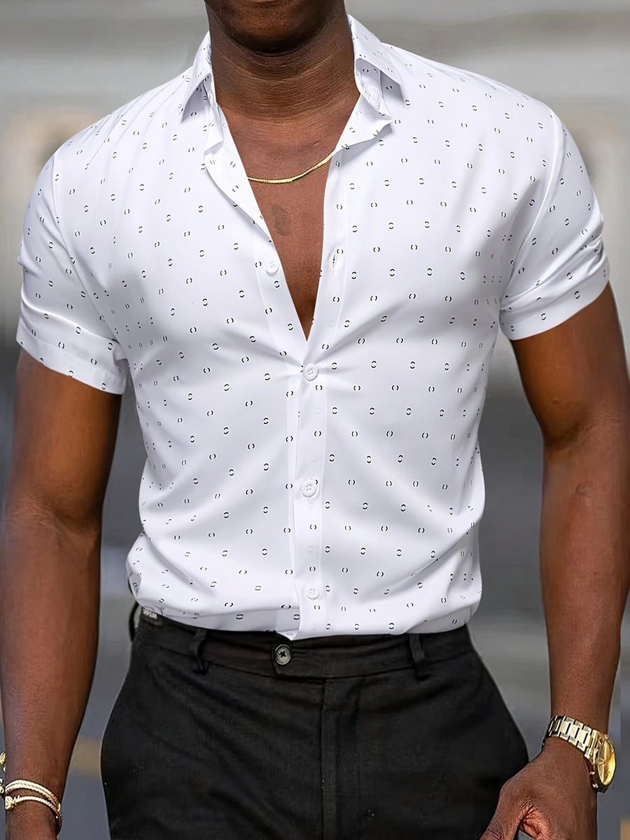 Giulio | Chemise Été Imprimée Légère