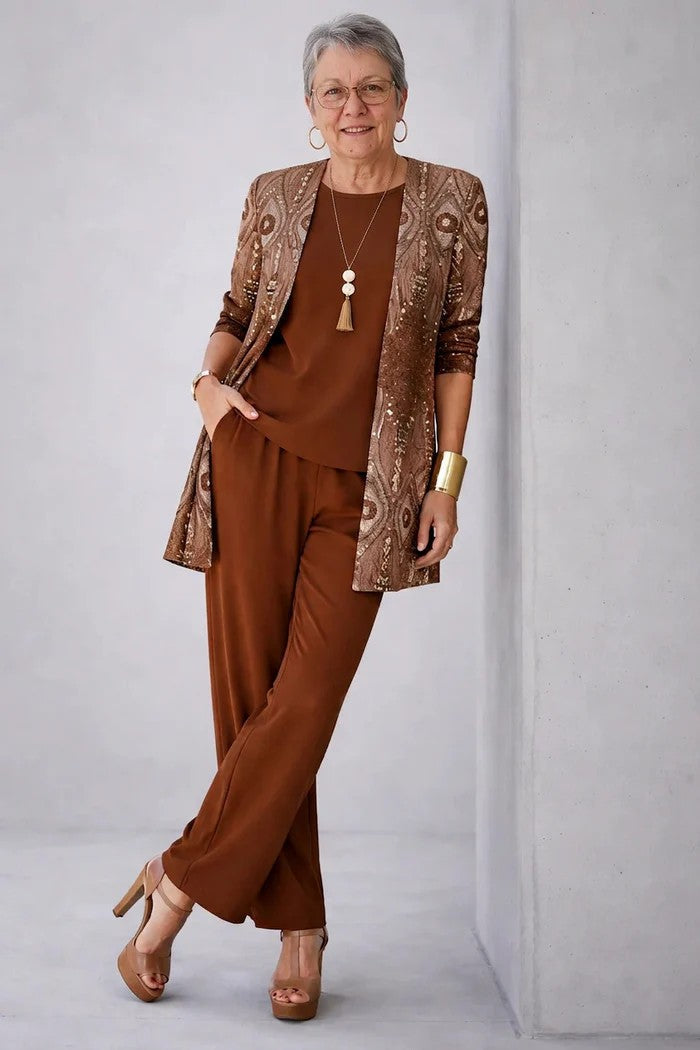 JENILYN | Classic Elegance Three-Piece Set