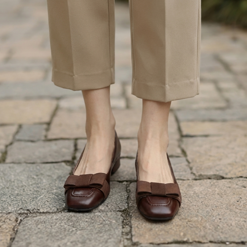 Camille | Ballerines Cuir Signature