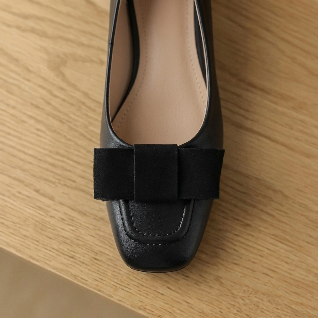 Camille | Ballerines Cuir Signature
