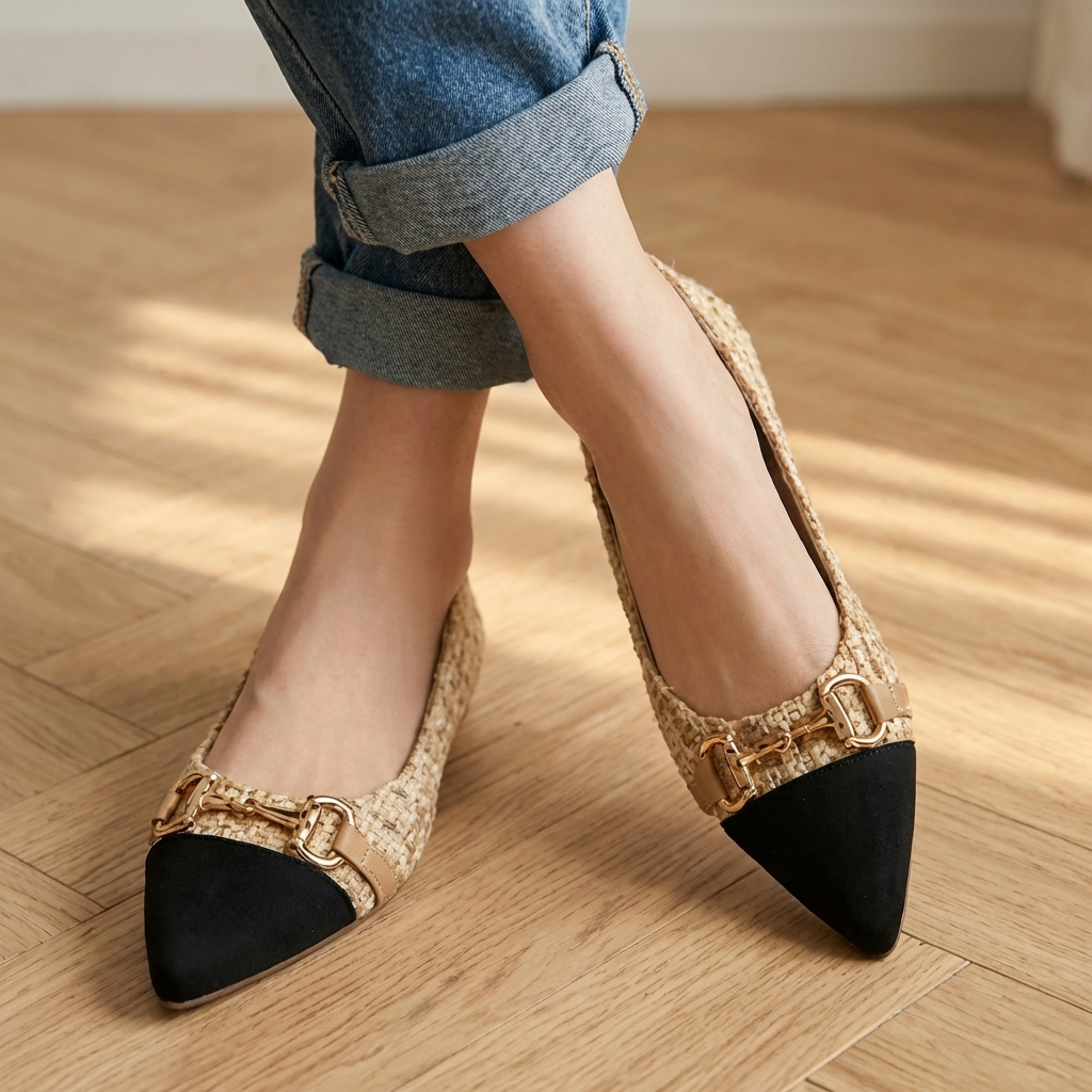 Ballerines Verona | Tweed Raffiné