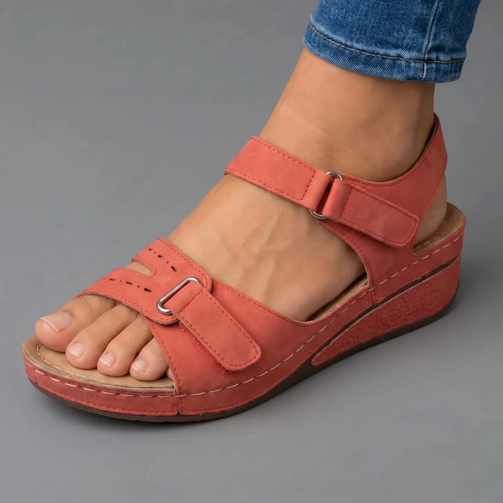 LEILA | Comfortable Orthopaedic Sandals with Wedge