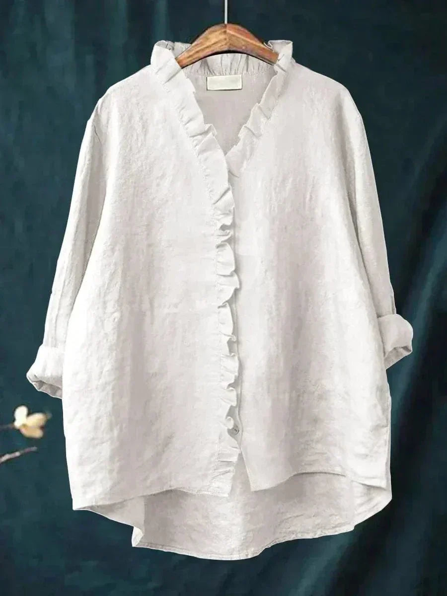 Eline | Chemise Légère aux Tons Naturels