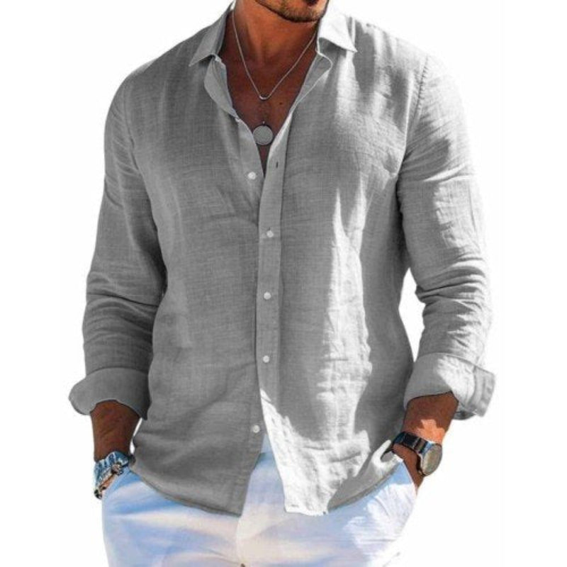 Luc | Chemise Lin Légère Été
