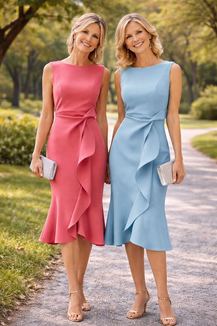 DARLENE | Elegant Midi Dress