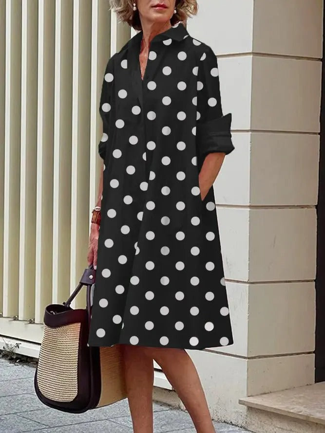 Jodie | Robe Midi Élégante Inétemporelle