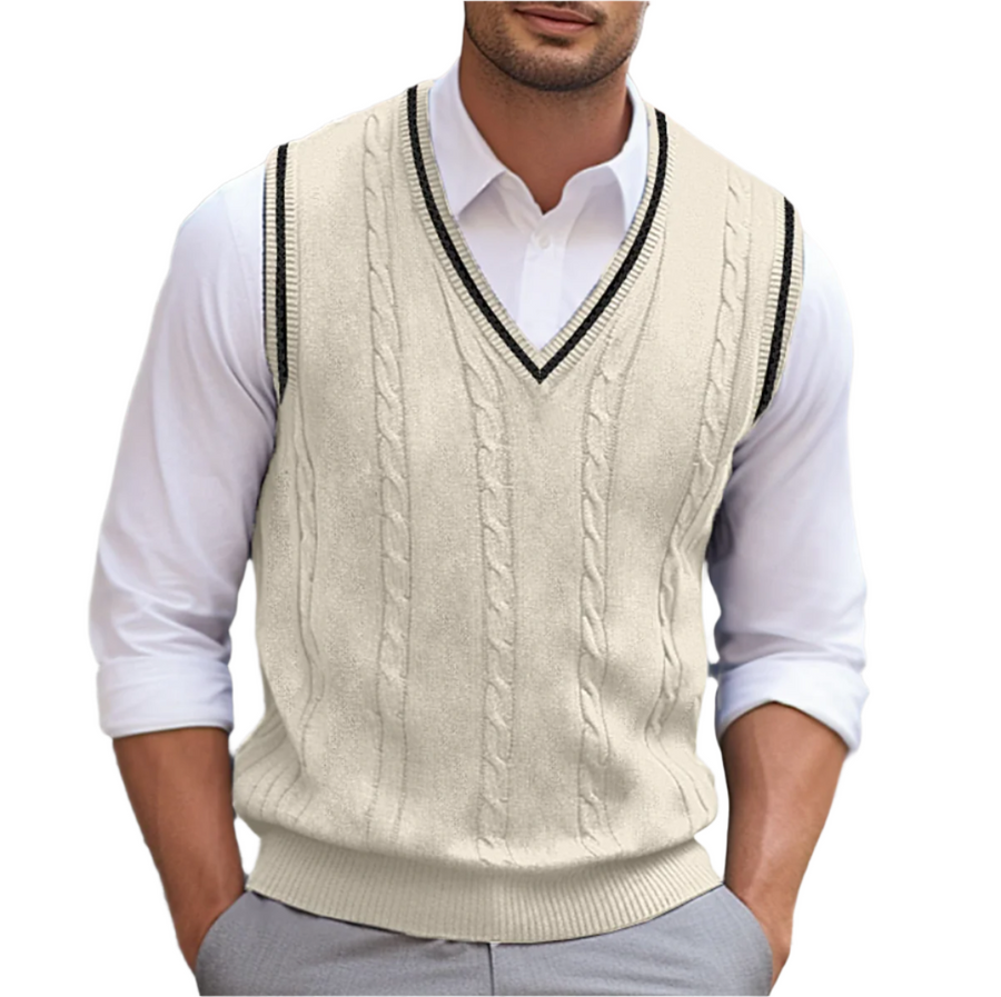 Niels | Gilet Sans Manches Polyvalent en Laine